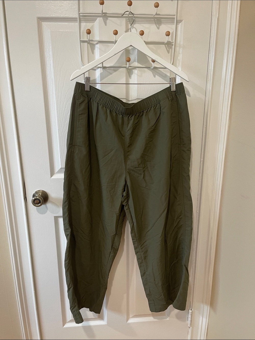 Patagonia Basin Green woman Elastic-Waist Joggers